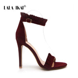 LALA IKAI Buckle Strap High Heels Sandals