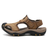 Leather Summer Soft Male Sandals