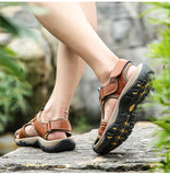 Leather Summer Soft Male Sandals