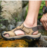 Leather Summer Soft Male Sandals