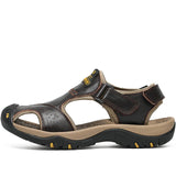 Leather Summer Soft Male Sandals